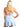 Model is wearing a baby blue strapless cutout romper.