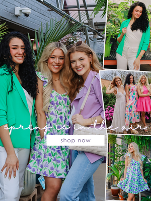 Shop our new collection "SPRING IS IN THE AIR" now! 