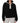 Anika Half Zip Contrast Trim Fleece Pullover