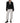 Anika Half Zip Contrast Trim Fleece Pullover