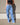 Super High Rise Tie Waist Wide Leg Jeans