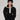 Anika Half Zip Contrast Trim Fleece Pullover