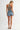 High Rise Split Hem Stretch Denim Short