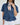 Haezel Short Sleeve Peplum Denim Jacket