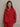 Hawley Half Zip Pullover in Red Marl