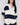 Quarter Zip Short Sleeve Striped Pullover