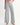 Side Panel Striped Wide Leg Jean