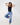 High Rise Cuffed Wide Leg Jean