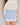 Lace Trim Denim Skort