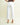 Scissor Cut Cuffed Slim Wide Leg Jean