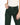 Shop statement denim: dark green high-rise jeans