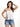 Another Status Strapless Twist Top Eyelet Blouse - FINAL SALE