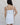 Square Neck Denim Pocket Romper Dress