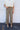 Pinstripe Stretchy Ankle Pant