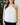 Criss Cross Halter Feather Fringe Top