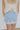 Lace Trim Denim Skort