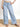Kris Super High Rise Cuff Wide Jeans