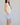 Double Contrast Stitch Scallop Skirt