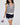Eyelet Lace Trim Linen Skirt