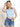 Give Off Good Vibes Tie Back Top