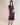 Asymmetric Neck Satin Midi Dress