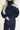 Turtleneck Stud Cold Shoulder Sweater