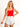 Model is wearing a red square neck nikibiki tank.