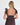 Contrast Trim Tie Strap Dress