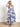 Under The Palm Trees Contrast Strap Tie Maxi Dress