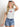 Freedom Fits Flag Embroidered Baby Tee
