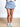 Best Dressed Ruffled Wrap Front Mini Skort- final sale
