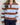 Striped Stitch Trim Sweater