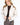 Faux Leather High Collar Puff Jacket