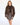 Faux Leather High Collar Puff Jacket