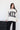 MIZ Polka Dot Print Mock Neck Sweatshirt