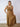 Button Front Smocked Midi Dress