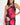 Jaiden High Neck Scarf Floral Print Dress