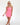 Runway Walk Square Neck Romper Dress