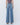 Mid Rise Raw Hem Wide Leg Jeans