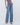 Mid Rise Raw Hem Wide Leg Jeans
