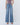 Mid Rise Raw Hem Wide Leg Jeans