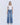Drawstring Waist Wide Leg Jean