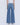 Drawstring Waist Wide Leg Jean