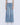 High Rise Print Wide Leg Denim