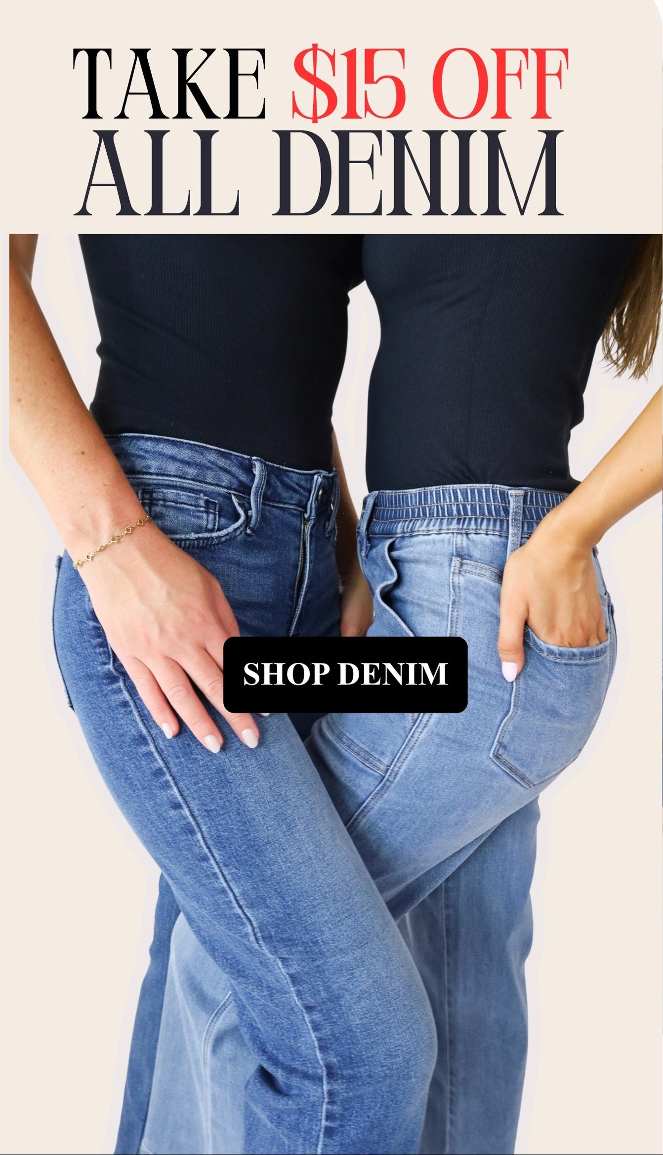 BEST SELLING DENIM SALE