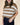 Mock Neck Striped Sweater