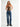 Mid Rise Slim Wide Leg Jeans