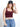 Model is wearing a maroon square neck cropped tank.