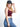 Model is wearing a maroon square neck cropped tank.