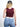 Model is wearing a maroon square neck cropped tank.